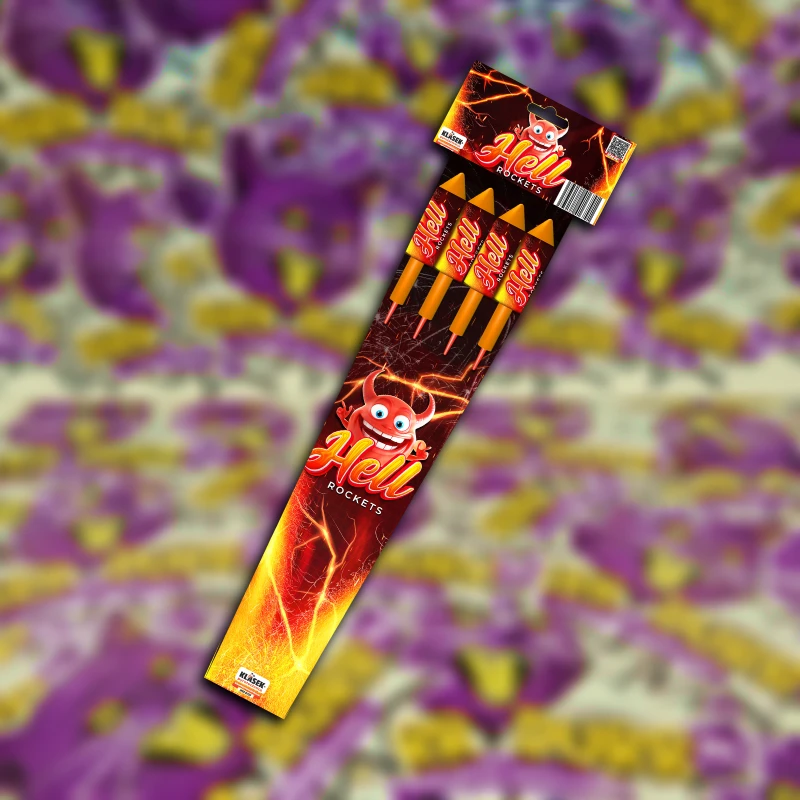 HELL ROCKET - 4db 25mm termékfotó