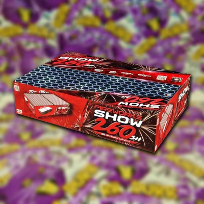 FIREWORKS SHOW - 260 lövés 20mm