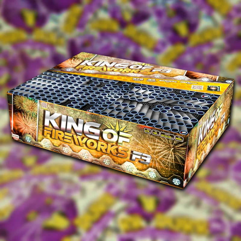 KING OF FIREWORKS – 379 lövés 20/25/30mm termékfotó