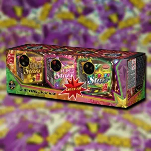 MEGA STARS - 3in1 75 lövés 20mm /Gold Stars, Lucky Stars, Crazy Stars/