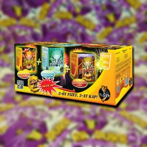 MAGIC BOX - 3 in 1 /Gold, Silver, Bronze/ 48 lövés 20mm