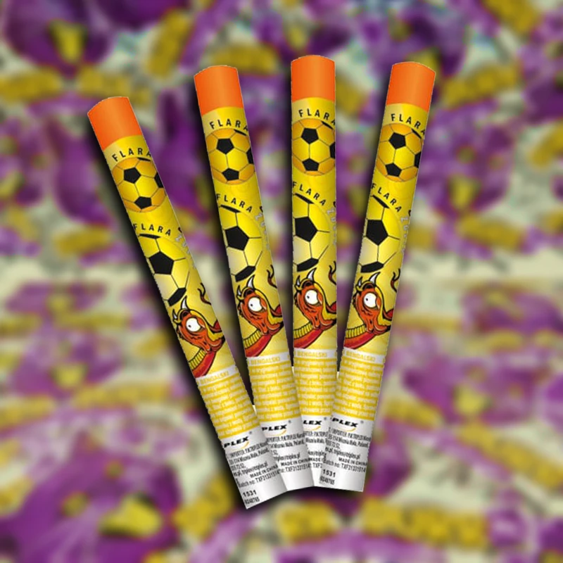 YELLOW BENGAL TORCH - 60sec. sárga bengálfáklya (görögtűz) termékfotó