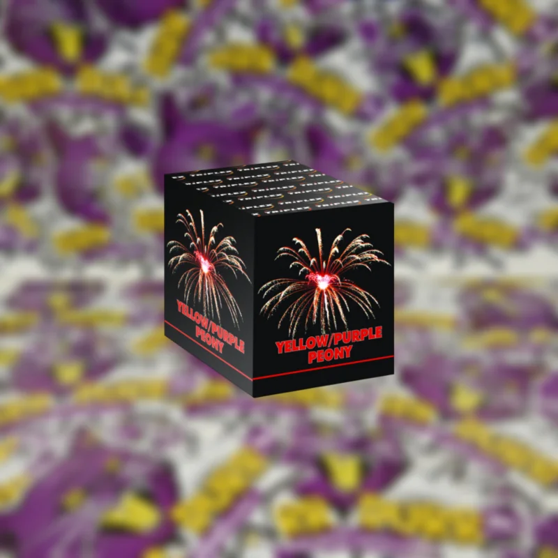 YELLOW/PURPLE PEONY 9 lövés 20mm termékfotó