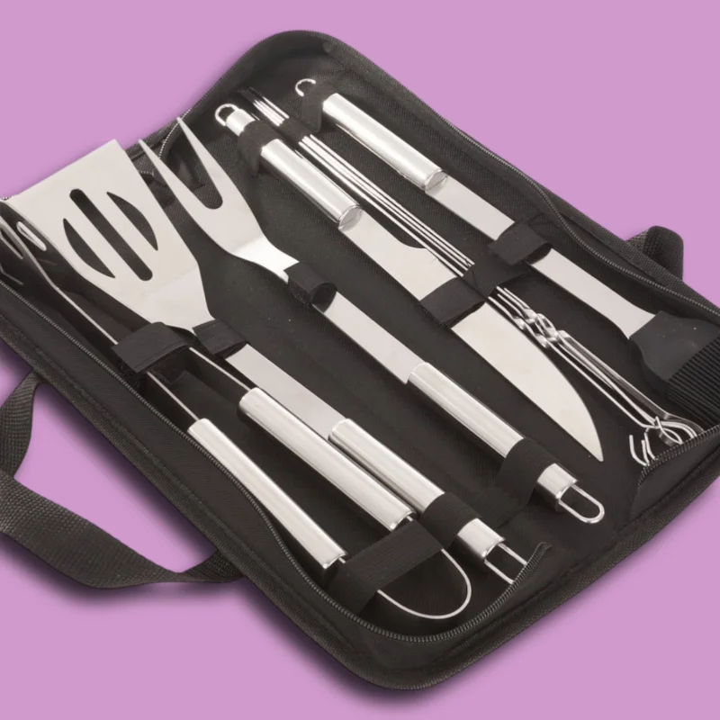 10 részes BBQ grill kiegészítő szett termékfotó 1