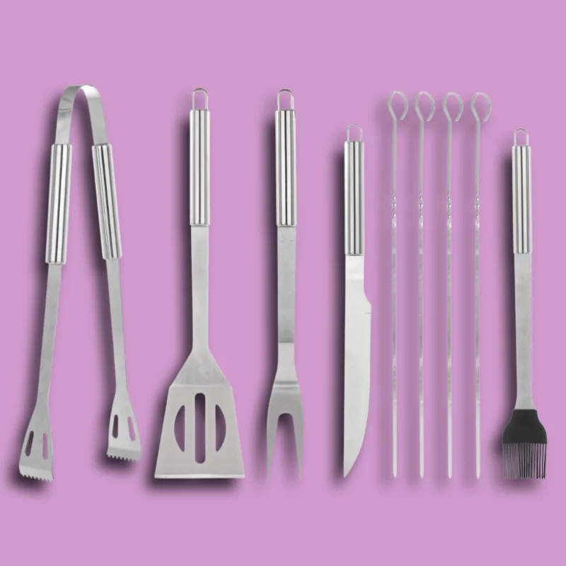 10 részes BBQ grill kiegészítő szett termékfotó 2