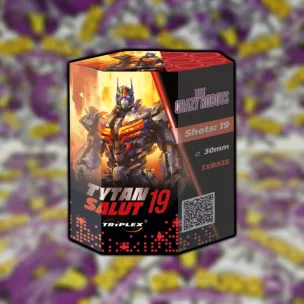 TYTAN SALUT - Titanium Salute - 19 lövés 30mm