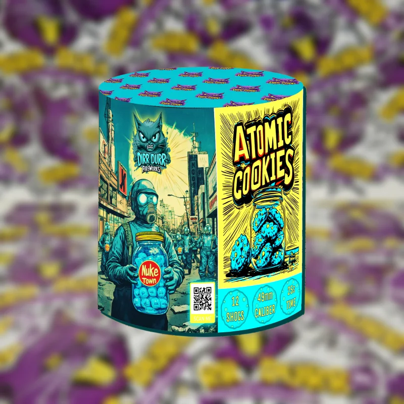 ATOMIC COOKIES - 12 lövés 48mm termékfotó