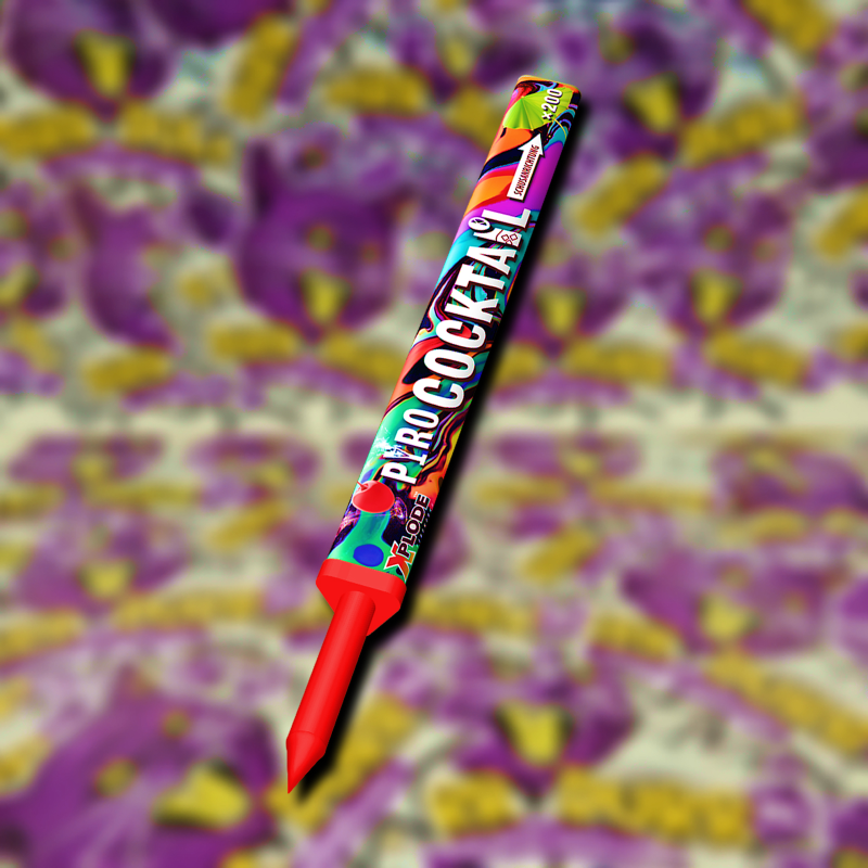 PYRO COCKTAIL - 192 lövés 11mm római gyertya termékfotó