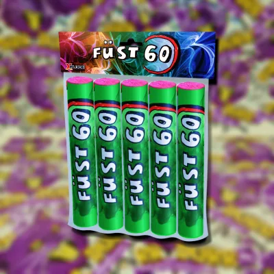 FÜST60 Zöld 60s 1db (kanócos)