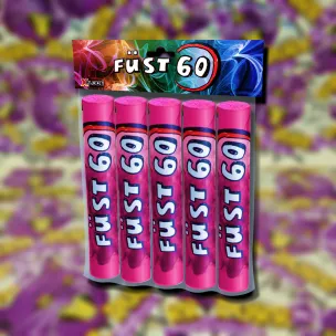 FÜST60 Rózsaszín 60s 1db (kanócos)