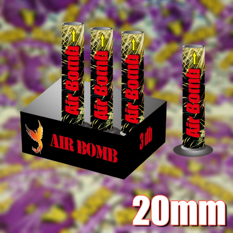 Air Bomb 20mm 3db/csomag vetőcsöves légibomba