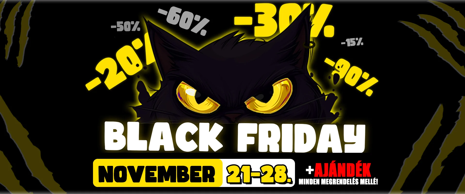 BLACK FRIDAY - Az ország legnagyobb tűzijáték akciója!