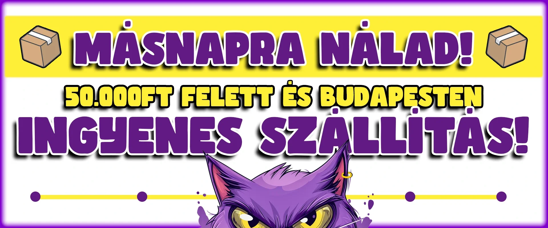 Villámgyors szállítás – Rendelésed akár másnap megérkezik