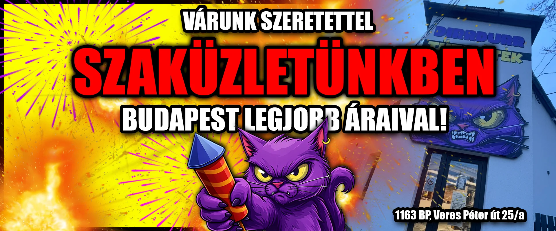 TŰZIJÁTÉK VÁSÁR - Várunk titeket szeretettel! Budapest legjobb áraival!