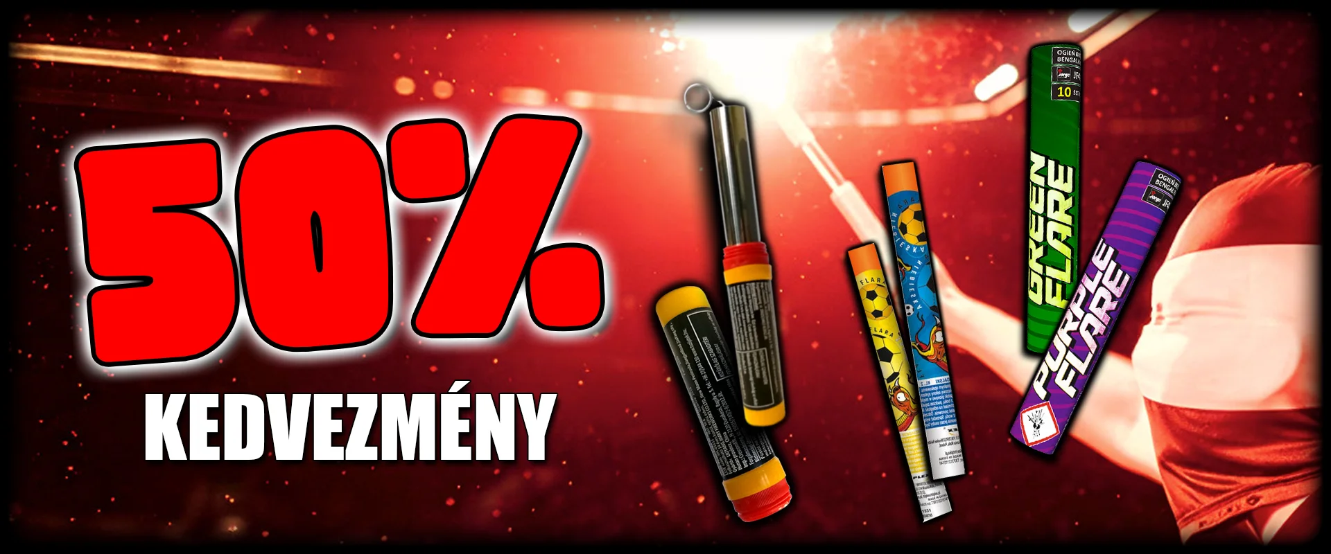 50% KEDVEZMÉNY - Minden görögtűzre!