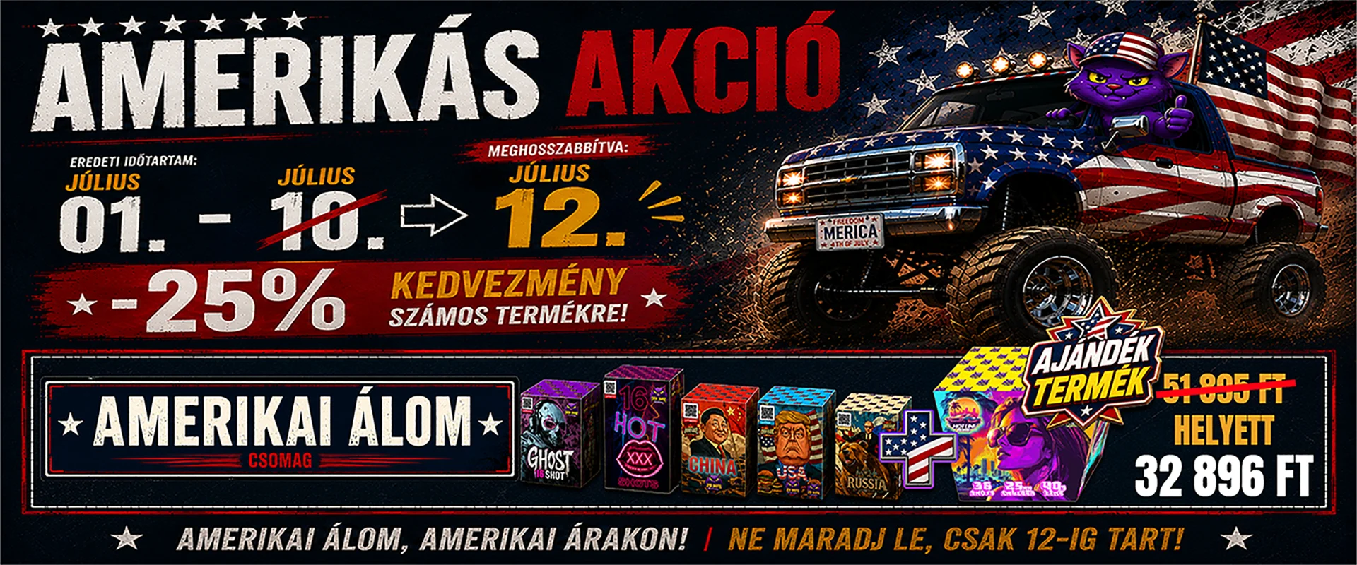 Amerikás Akció - Amerikai hangulat újratöltve!